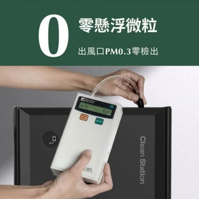 【Clean Station 克立淨】CS101 PLUS 超能雷神電漿空氣清淨機-除濕旗艦款(出風口0檢出 清淨 除濕 智能機種)