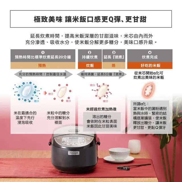 【ZOJIRUSHI 象印】*日本製*6人份 黑厚釜微電腦電子鍋(NL-GAF10)