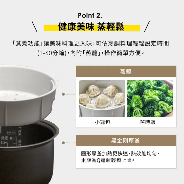 【ZOJIRUSHI 象印】MOMO專售(NL-AMF10MM) 日本製 6人份*微電腦電子鍋(AAF/AMF)