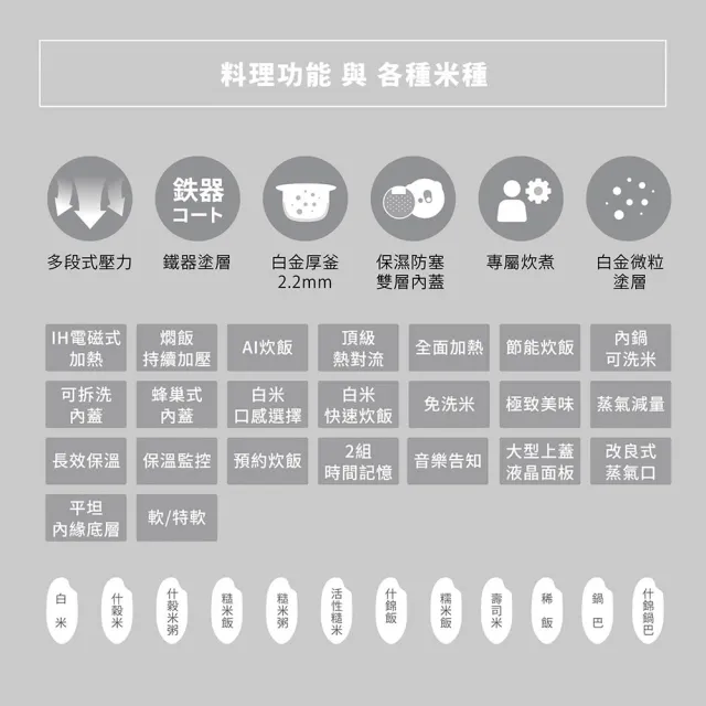 【ZOJIRUSHI 象印】*日本製* 10人份鐵器塗層白金厚釜壓力IH電子鍋(NW-JBF18)