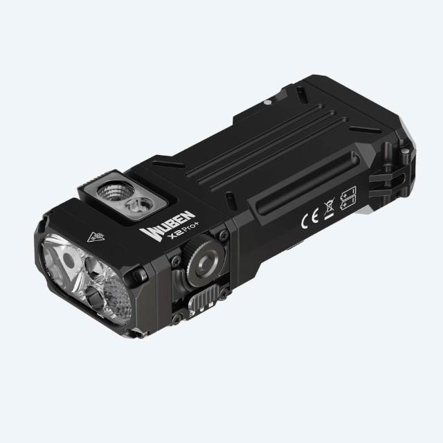 【WUBEN】錸特光電 X2 PRO+ 多功能可攜式照明燈 1500流明 205米 工作燈 磁吸 EDC 相容AA電池 露營 側燈