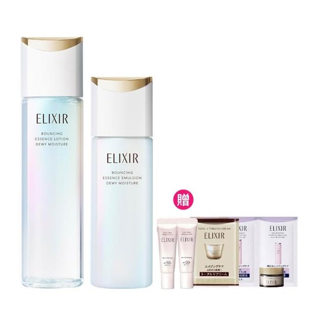 【ELIXIR 怡麗絲爾】膠原彈潤修護精露組 (精華露+精華乳)