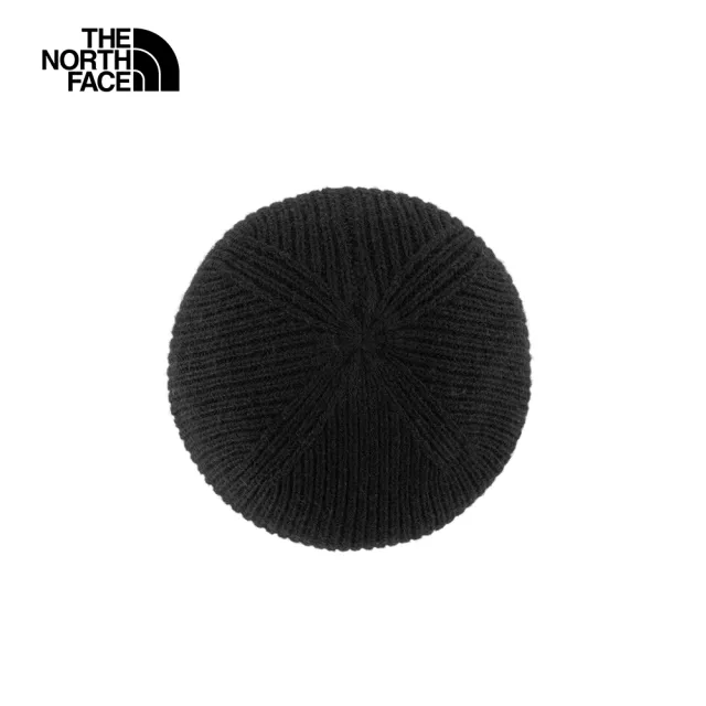 【The North Face】北面男女款黑色舒適保暖休閒毛帽|7WJGJK3