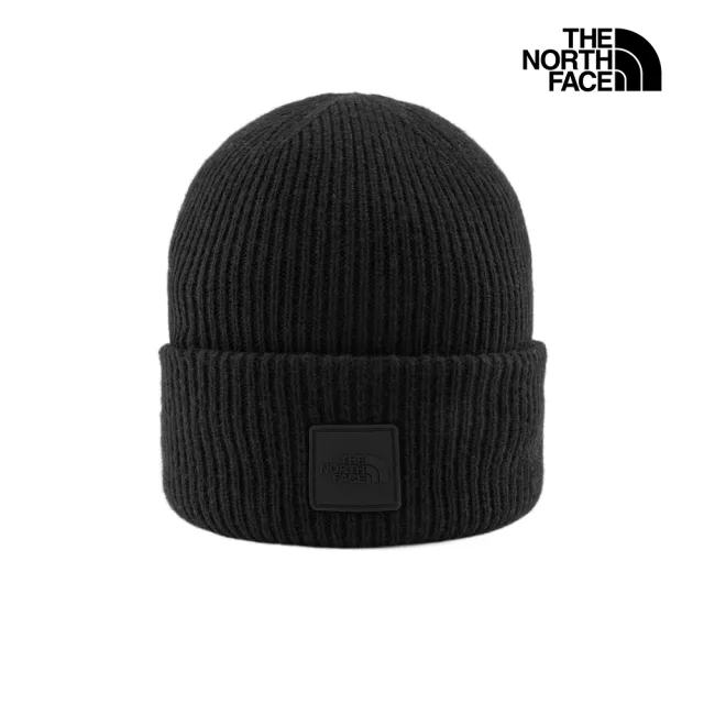 【The North Face】北面男女款黑色舒適保暖休閒毛帽|7WJGJK3