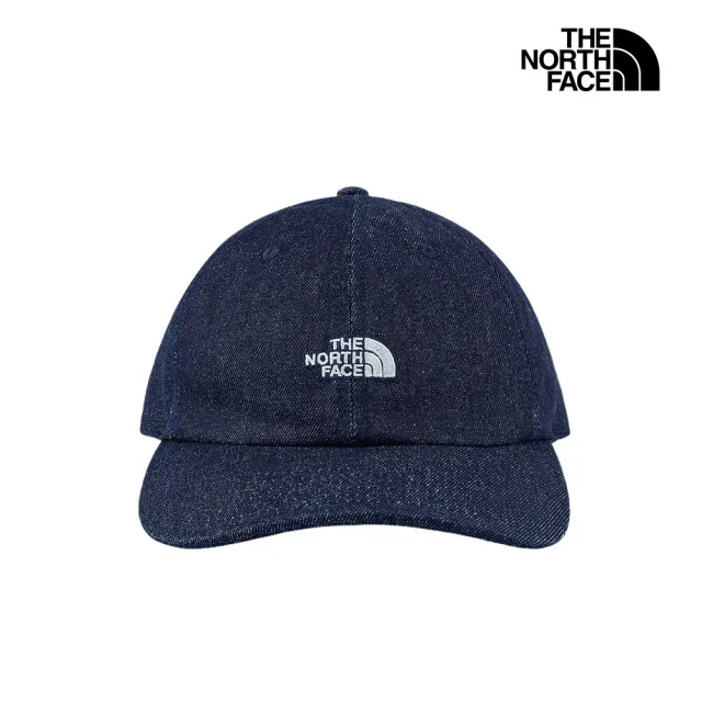 【The North Face】北面男女款藍色舒適保暖運動帽|8CGKAL7