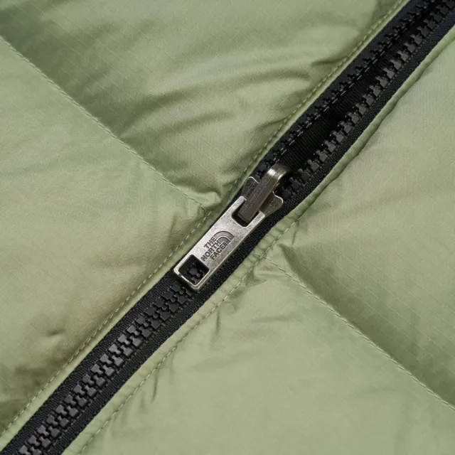 【The North Face 官方旗艦】北面經典1996兒童綠色DWR防潑水羽絨外套|8A4CBQ1