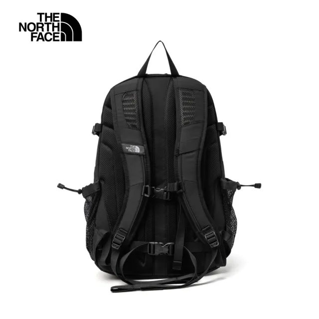 【The North Face】北面男女款黑色多隔層舒適背負後背包｜3KYJ53R(筆電包/登山包)
