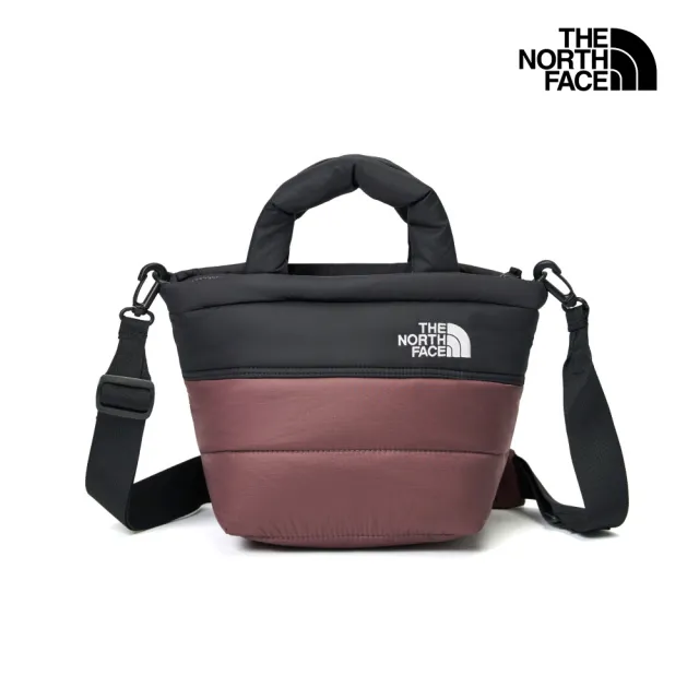 【The North Face】北面男女款棕色DWR防潑水休閒單肩包｜8F06CAI