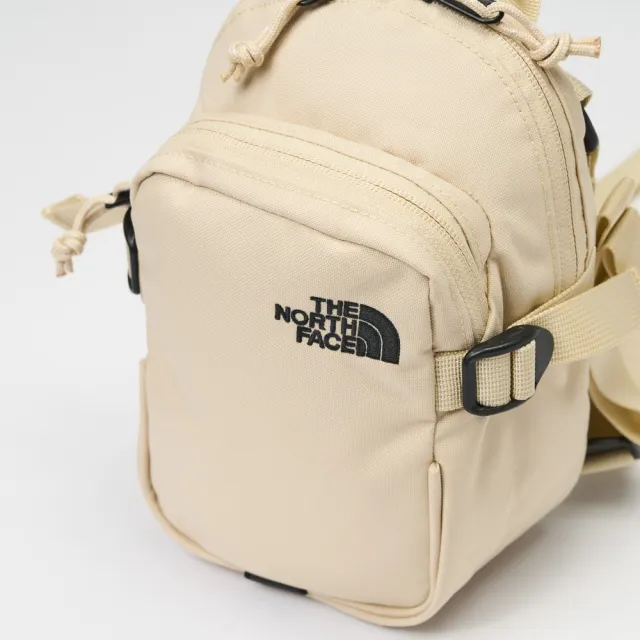 【The North Face】北面男女款米色休閒單肩包｜8C6F3X4(斜背包)