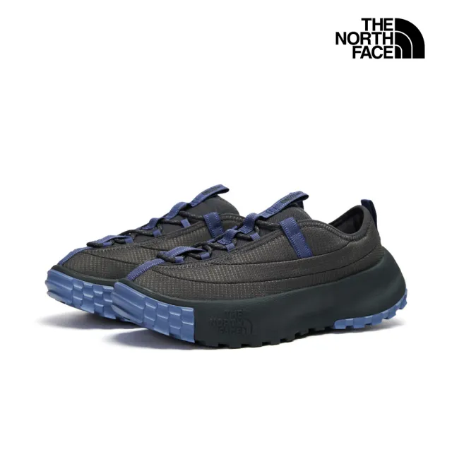 【The North Face】北面男款黑藍拼接休閒鞋｜8G64VL4