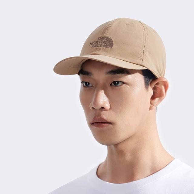 【The North Face 官方旗艦】北面男女款棕色舒適透氣運動帽｜8CQ1BOX
