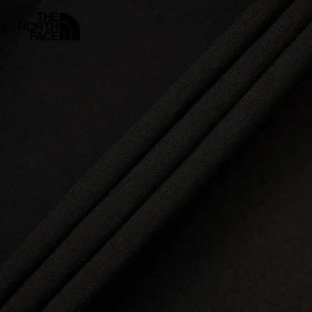 【The North Face】北面男款黑色DWR防潑水短褲|8DFXJK3