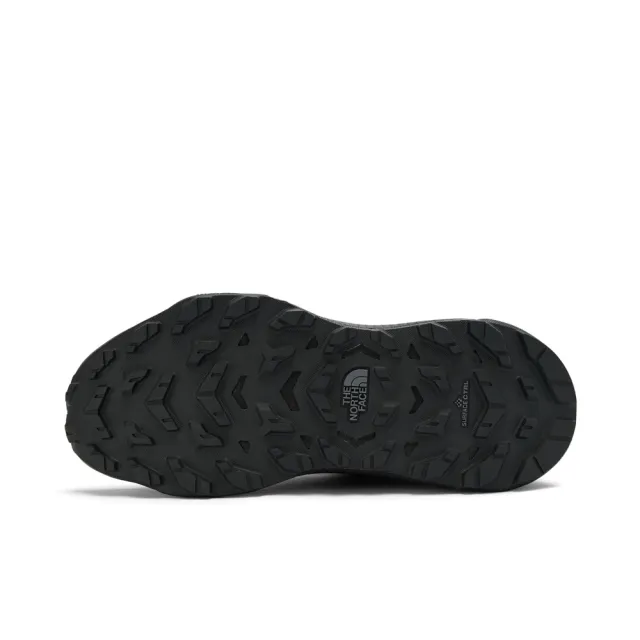 【The North Face】北面男款黑色DRYVENT防水耐磨抓地徒步鞋｜8G6BKX7 登山鞋/健行鞋
