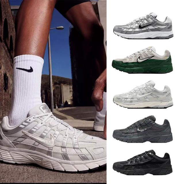 【NIKE 耐吉】運動鞋 休閒鞋 慢跑鞋 NIKE P-6000 PRM 經典 男鞋 灰銀復古 多款(HF0015-002&)