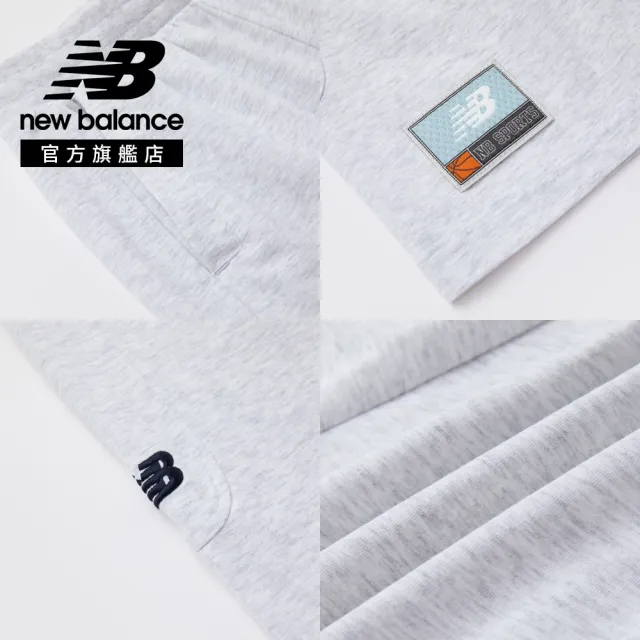 【NEW BALANCE】NB 童裝 短褲_7VG2210WLGR_男童/女童_淺灰色