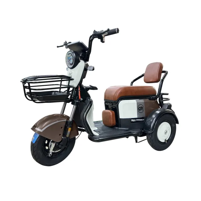 【Yongchang 永昌】鋰電版CT-12 小豆丁 電動三輪休閒車 倒退功能(三輪代步車 三輪車)