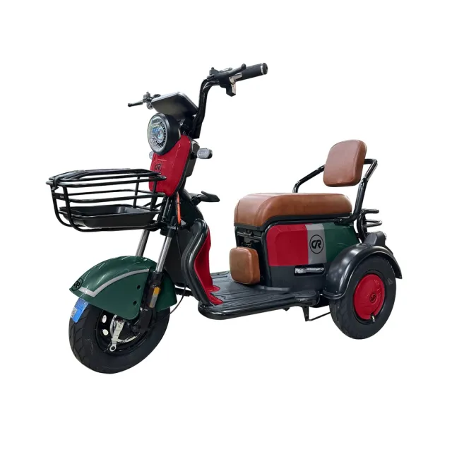 【Yongchang 永昌】鋰電版CT-12 小豆丁 電動三輪休閒車 倒退功能(三輪代步車 三輪車)