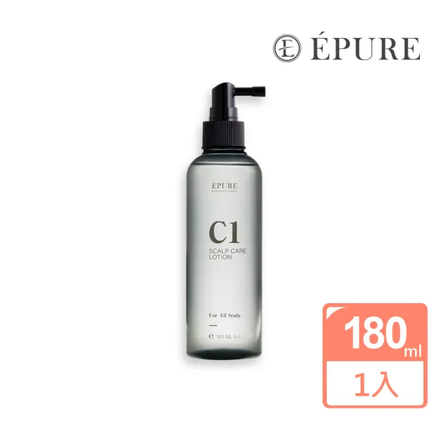 【EPURE】C1 B3平衡調理精萃180ml (頭皮水/油性肌/收斂毛孔/緊緻緩老/控油/止癢)