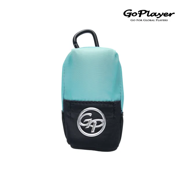 【GoPlayer】高爾夫磁吸開合小球包(磁鐵吸附開合 可吊掛 可掛腰帶)