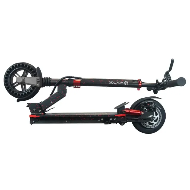【Waymax】Lite-3電動滑板車 ｜側邊冷光氛圍燈｜三段式可調整立管｜輕型潮流款