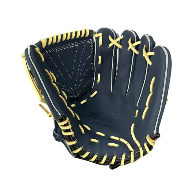 【MIZUNO 美津濃】全封檔全牛皮棒球手套11.75吋霧藍X米帶皮(1ATGH26601 29)