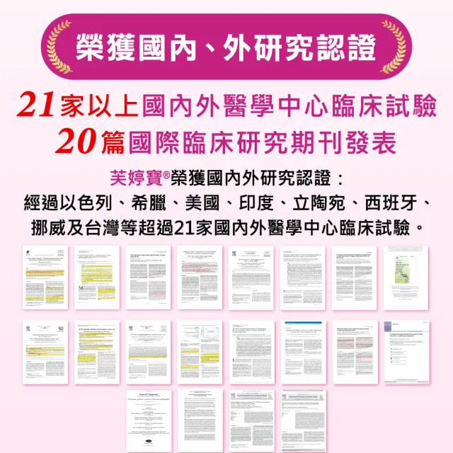 【芙婷寶】以色列原裝芙婷寶2盒(56顆/盒)(芙婷寶 大豆異黃酮 熟齡 更年)