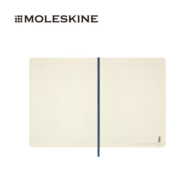 【MOLESKINE】x 魔戒限量系列「都靈之門 · 秘光之刻」軟皮筆記本/XL型/橫線