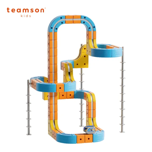 【Teamson】磁吸軌道小火車豪華組159PCS