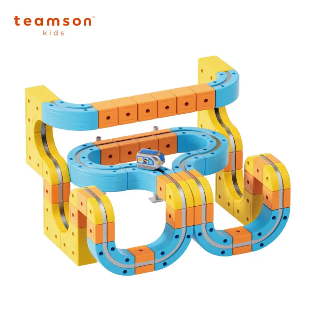 【Teamson】磁吸軌道小火車豪華組159PCS