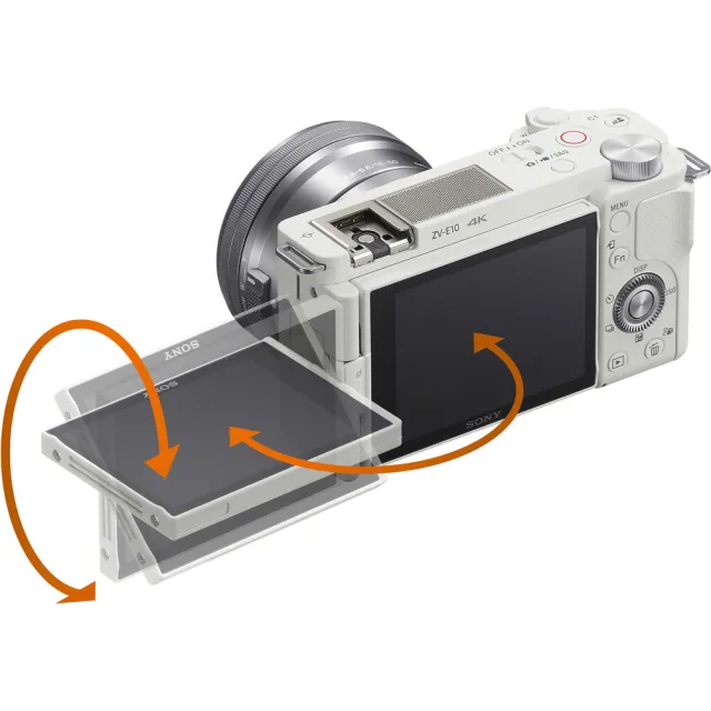【SONY 索尼】ZV-E10K ZV-E10 KIT 附 16-50mm II 鏡頭組 (公司貨) APS-C 無反微單眼相機
