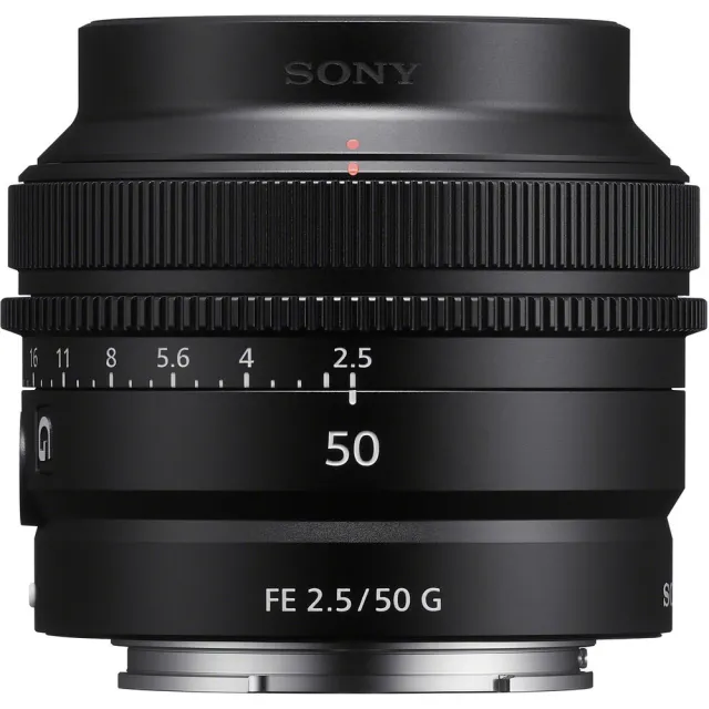 【SONY 索尼】FE 50mm F2.5 G SEL50F25G (公司貨) 標準定焦鏡頭 人像鏡 全片幅無反微單眼鏡頭