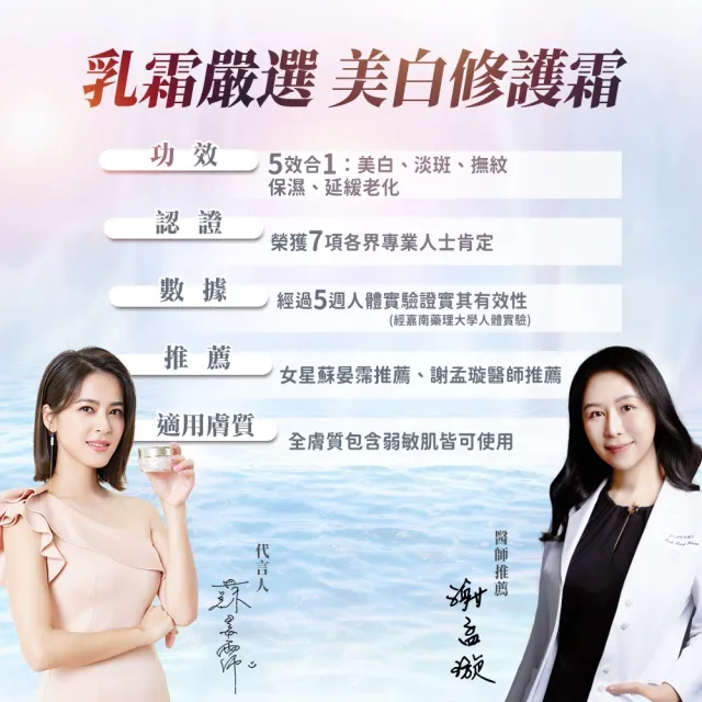 【AMIINO 安美諾 】美白修護霜30ml