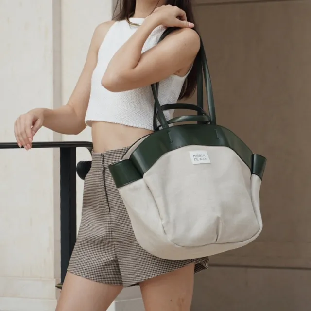 【MAISON DE AURI】雙11 Milan | Milan Olive  橄欖綠 米蘭包 / 厚針織