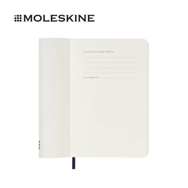 【MOLESKINE】2026-27 18個月週記軟皮手帳 - 口袋/寶藍