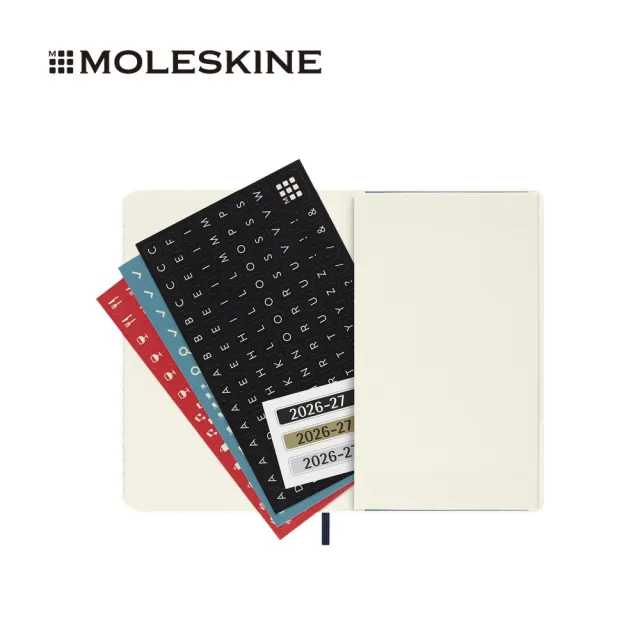 【MOLESKINE】2026-27 18個月週記軟皮手帳 - 口袋/寶藍