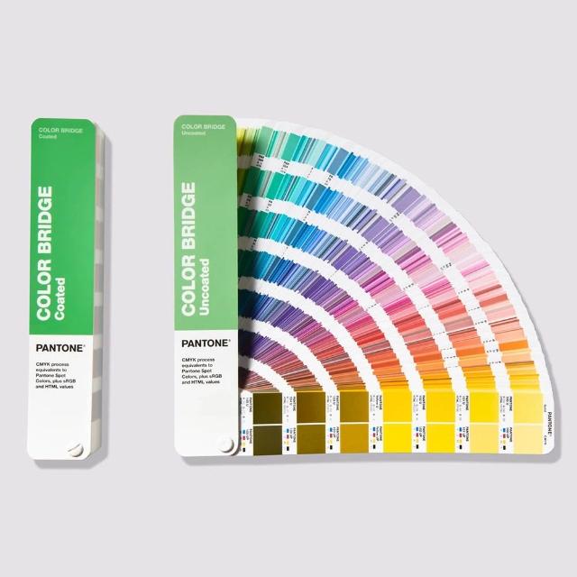 【PANTONE】彩通色彩橋梁指南 | 光面銅版紙&膠版紙套裝 Pantone Color Bridge Guide Set | Coated&Uncoated