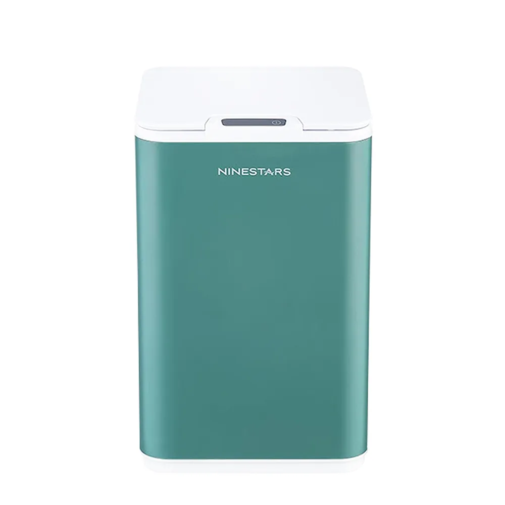 衛浴與廚房的優雅美學：NINESTARS DZT-10-35S 智慧感應垃圾桶推薦，內外雙桶設計的極致整潔