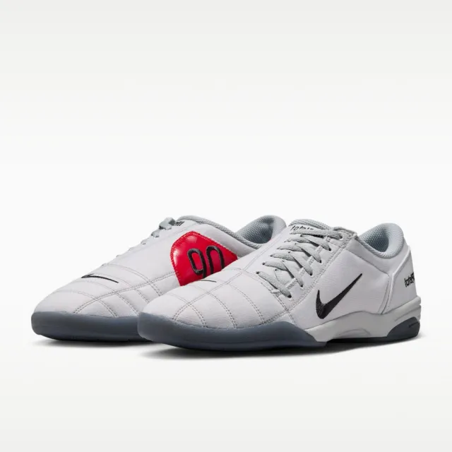 【NIKE 耐吉】運動鞋 休閒鞋 男鞋 TOTAL 90 PRM 足球鞋 世界盃 平底 白 (IH3585002)