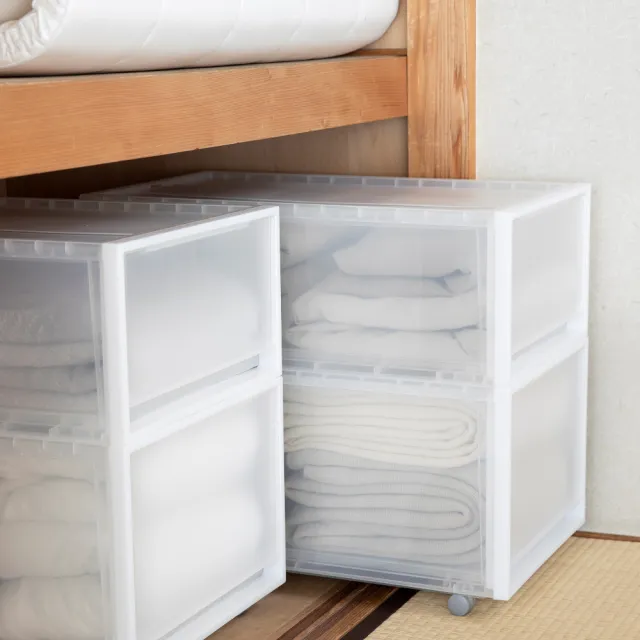 【MUJI 無印良品】PP衣裝盒/大/2入