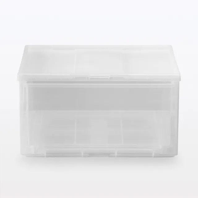 【MUJI 無印良品】PP收納盒/大/2入