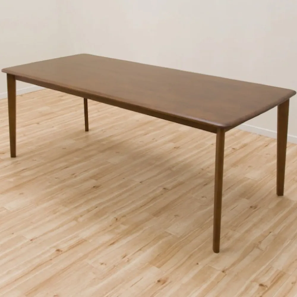 【NITORI 宜得利家居】◎實木餐桌 N COLLECTION T-01 180 MBR 櫸木(實木 餐桌) 