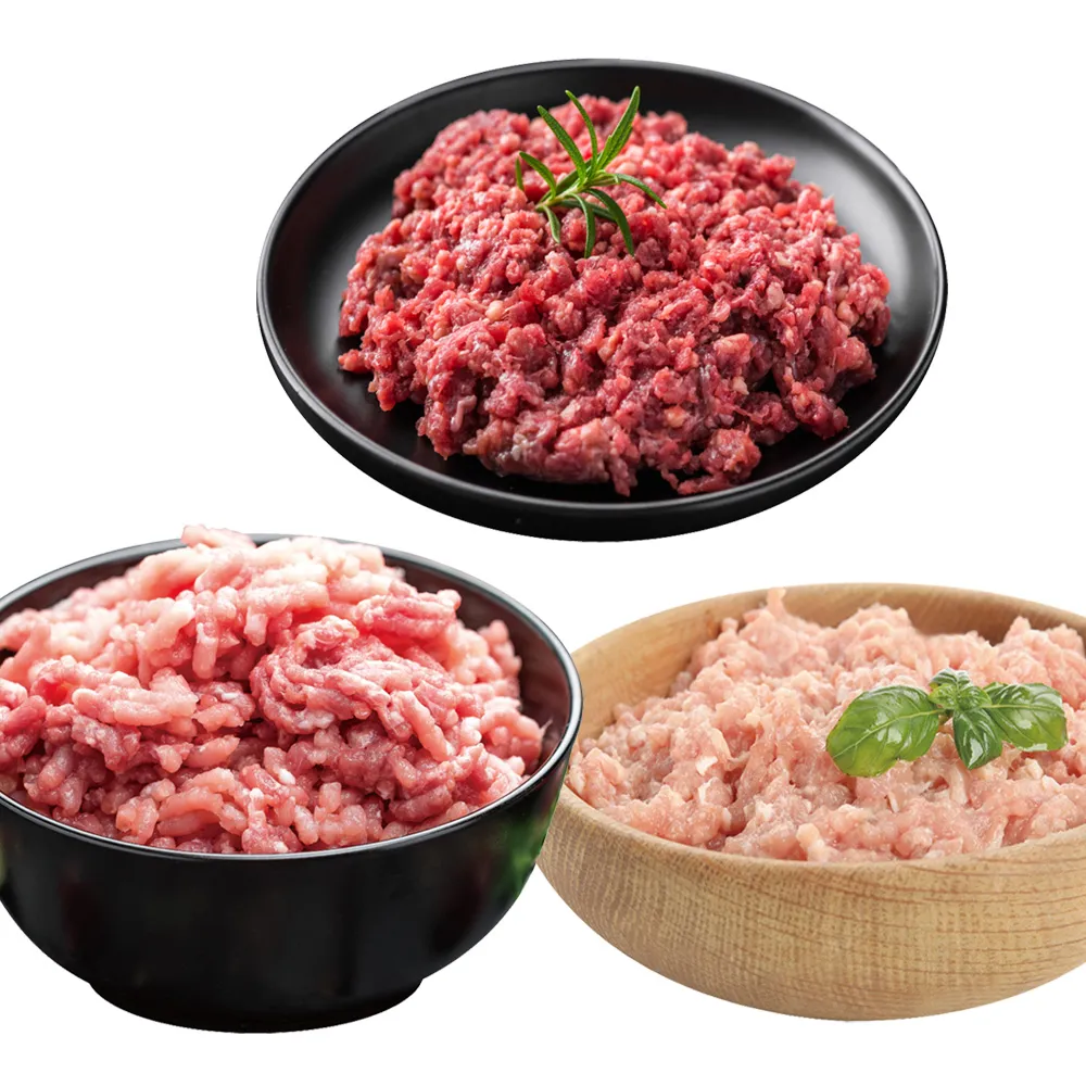 【約克街肉舖】家常牛豬雞絞肉任選9包(200g±10%/包)