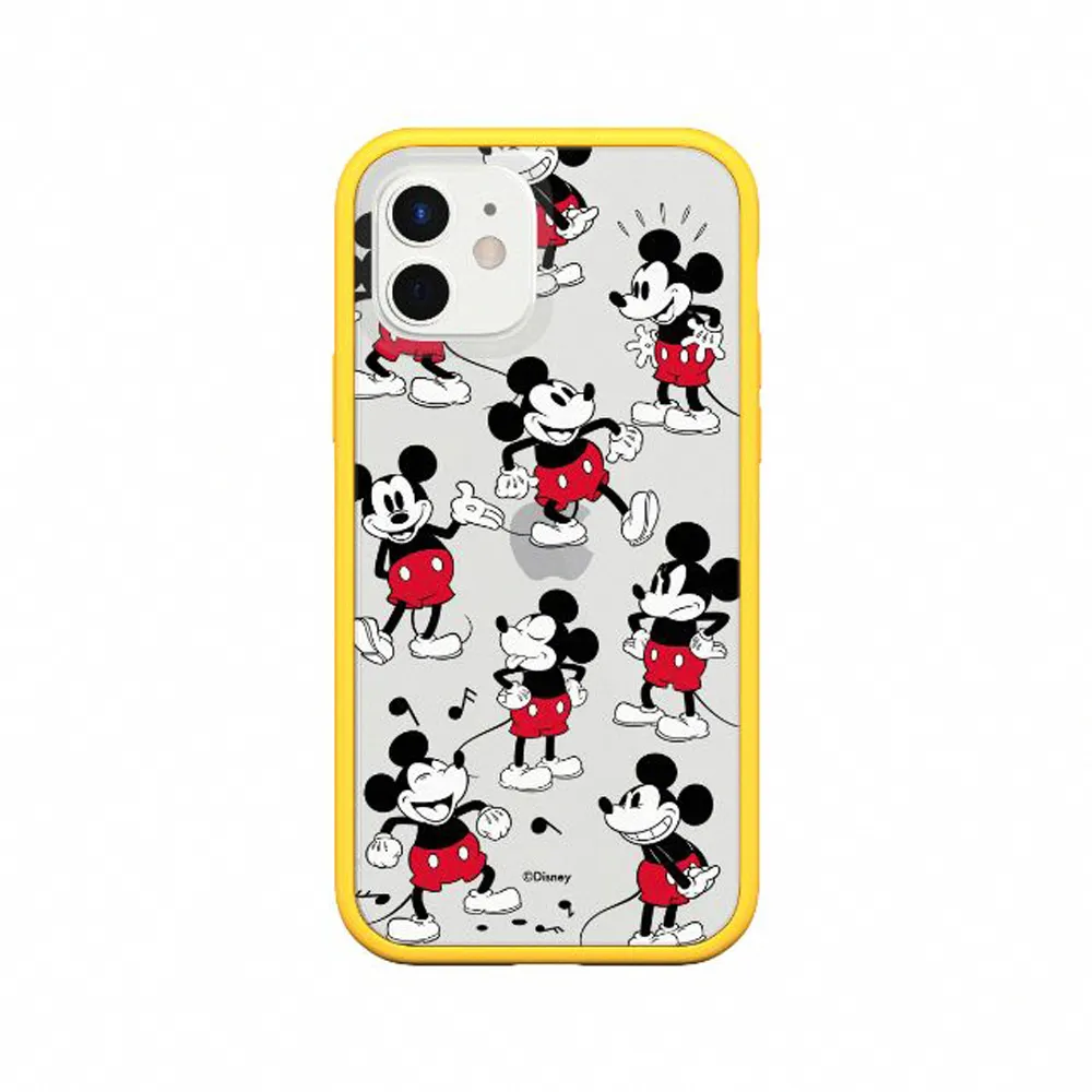 【RHINOSHIELD 犀牛盾】iPhone X/Xs/XR/Xs Max系列 Mod NX邊框背蓋手機殼/米奇系列-米奇的常態(迪士尼)