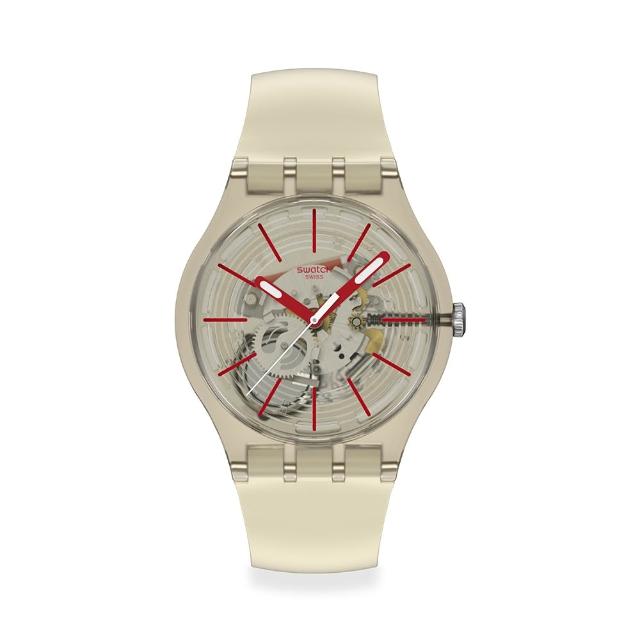 【SWATCH】REVEALED IN THE SAND 經典手錶/男錶/女錶/瑞士製造 SO29K119 (41mm)