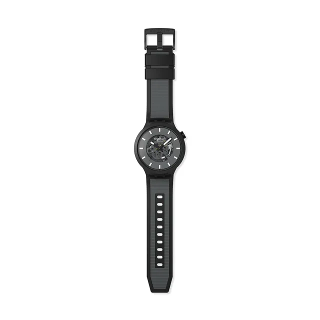 【SWATCH】PAST THE HORIZON 大錶面手錶/男錶/女錶/瑞士製造 SB05B113(47mm)