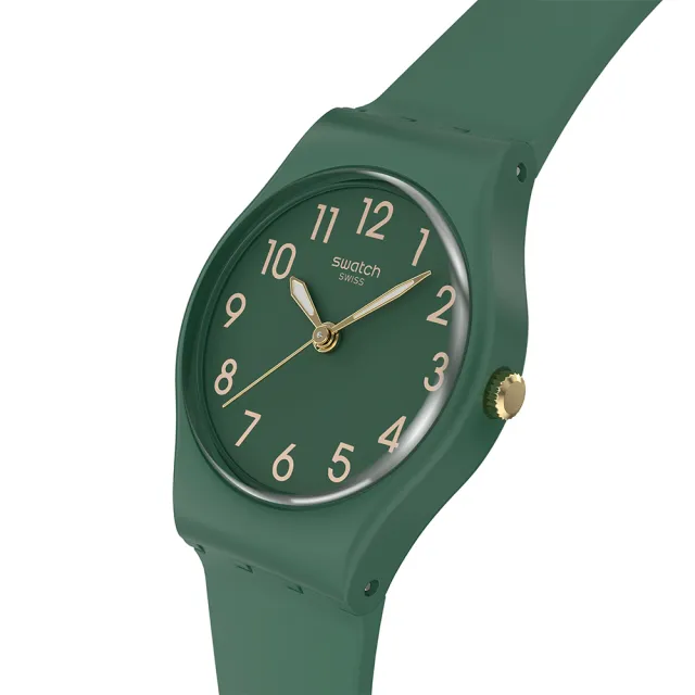 【SWATCH】NOTES OF PECAN 經典手錶/女錶/瑞士製造 LG130(25mm)
