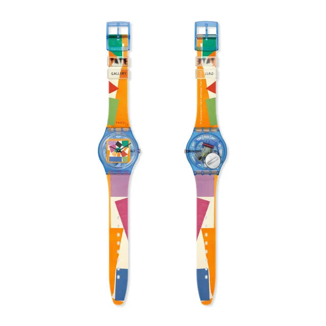 【SWATCH】MATISSE`S SNAIL 馬諦斯《蝸牛》/泰德美術館聯名 SO28Z127 (34mm)