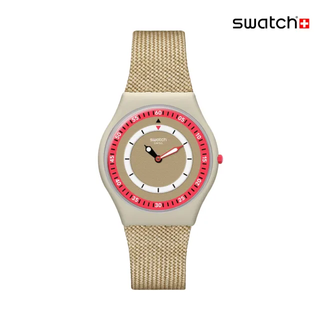 【SWATCH】CORAL DUNES 超薄手錶/男錶/女錶/瑞士製造 SS09T102(34mm)