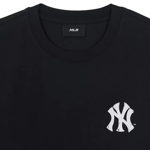 【MLB】街頭感背後大Logo 無袖上衣 背心 紐約洋基隊 (3ATOB0263-50BKS)