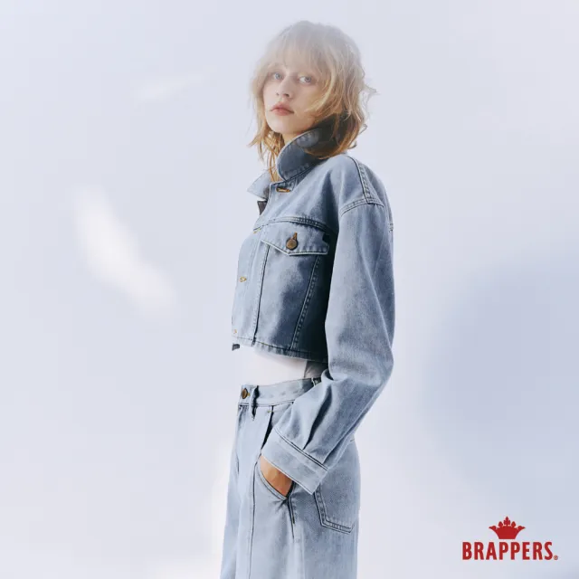 【BRAPPERS】女款 雲朵棉牛仔外套-淺藍